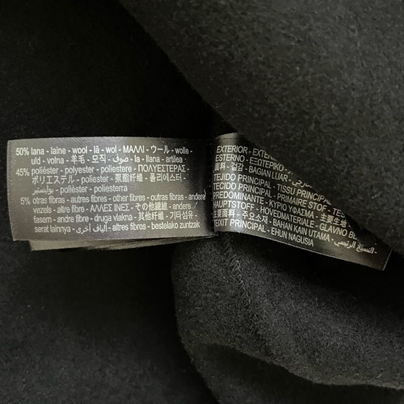 Zara ZW Collection Wool Blend Parka Size M-L - Picture 11 of 16